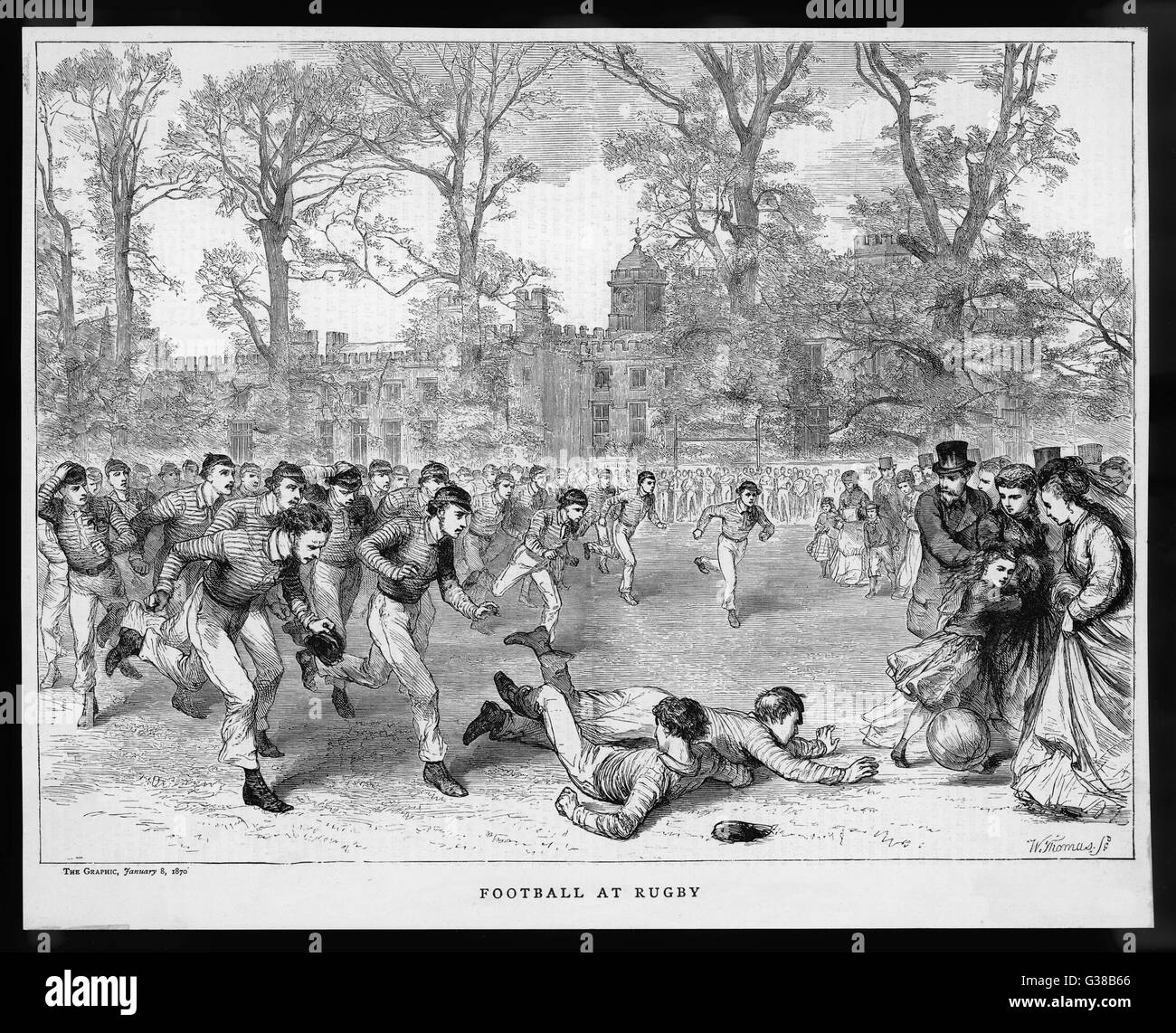 Rugby School Black And White Stock Photos Images Alamy