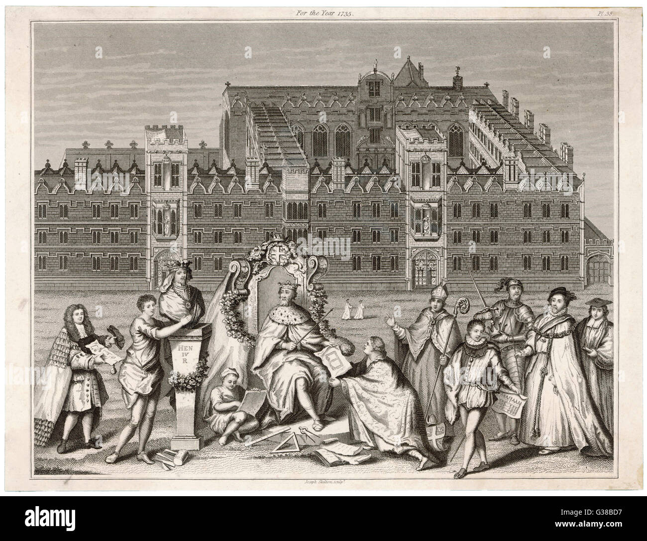 Oxford College University Education History High Resolution Stock