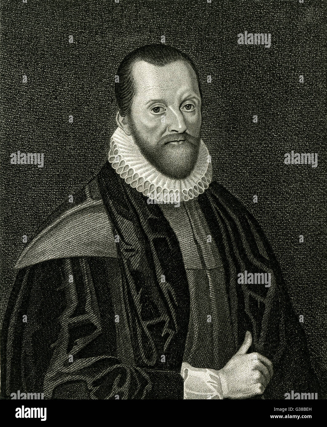GEORGE HAKEWILL  Divine and author        Date: 1578 - 1649 Stock Photo