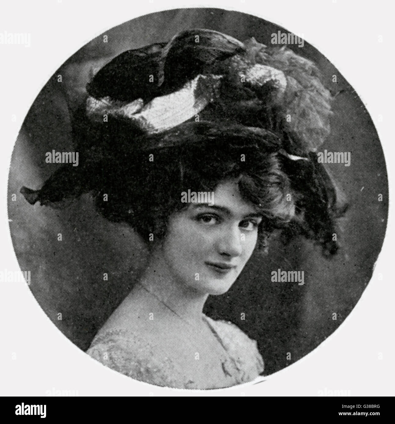 Lily Elsie in Lehar's operetta Stock Photo