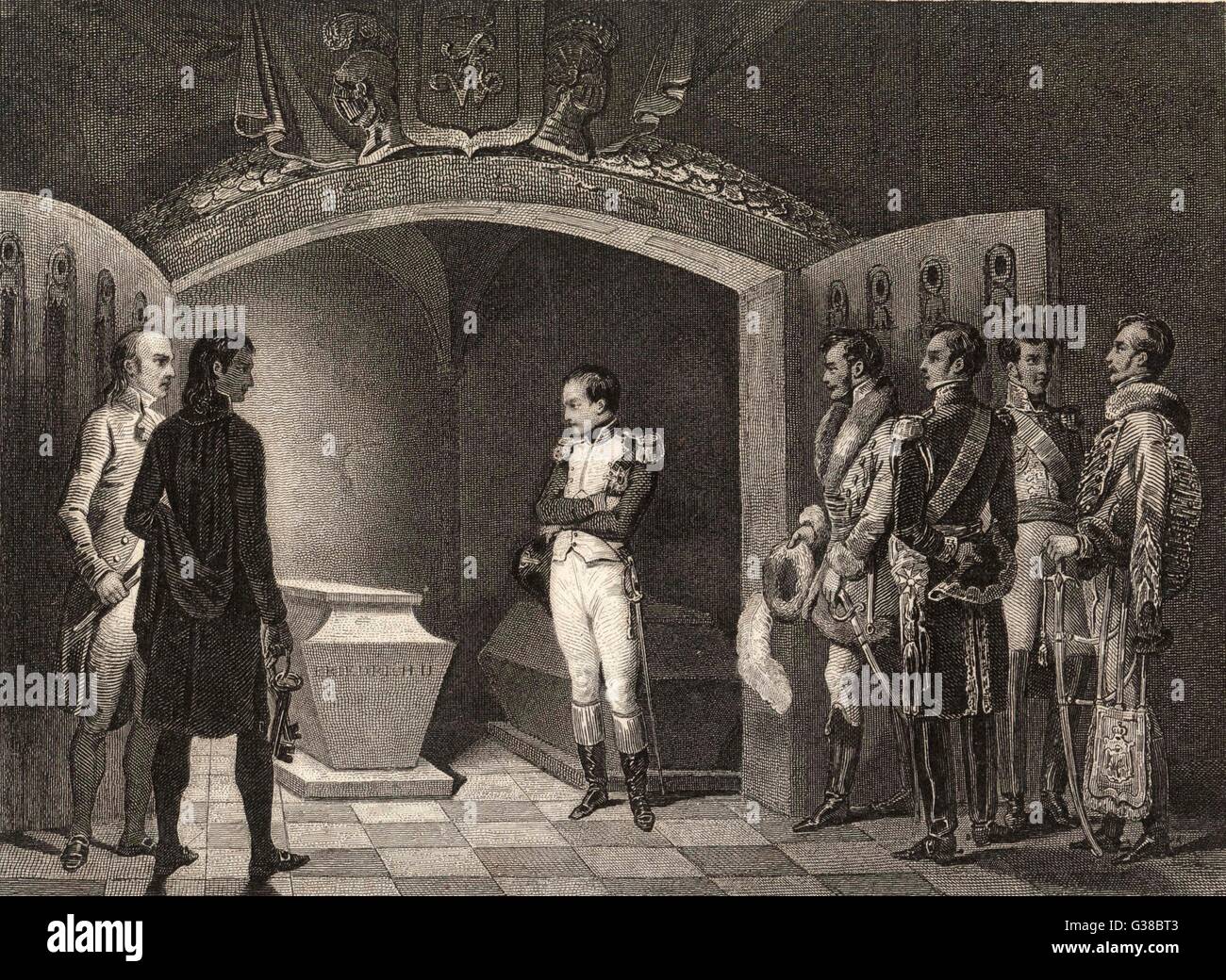 Napoleon i scenes while invading prussia hires stock photography and