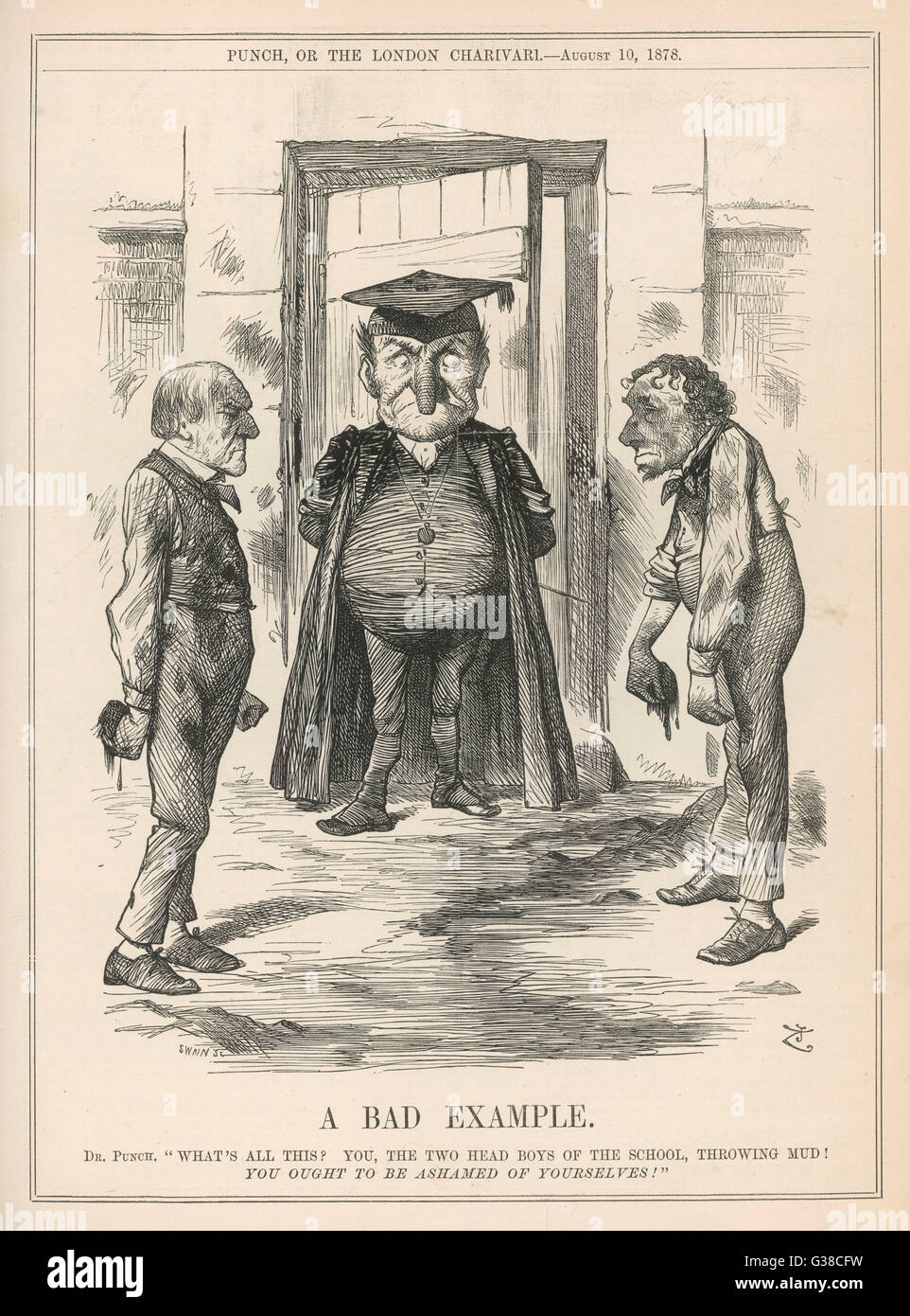 Gladstone And Disraeli High Resolution Stock Photography and Images Alamy