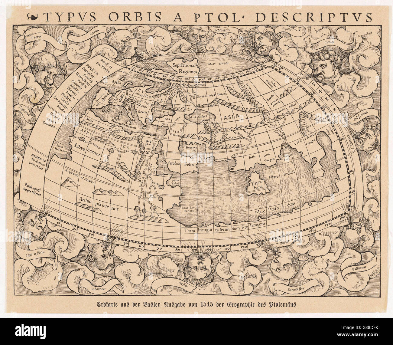 Ptolemy map hires stock photography and images Alamy