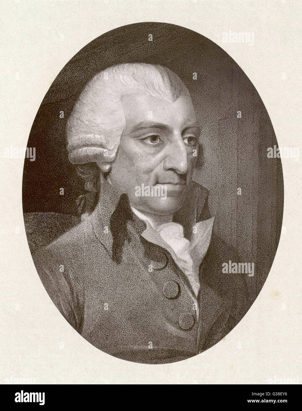 JOHN HOWARD  Prison reformer        Date: 1726 - 1790 Stock Photo