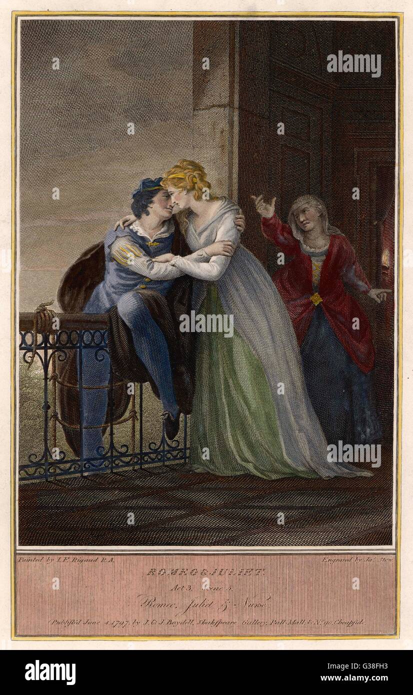 ROMEO AND JULIET PART Stock Photo