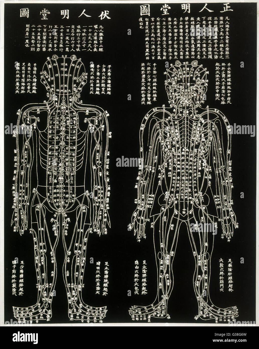 Risultati immagini per old chinese acupuncture map