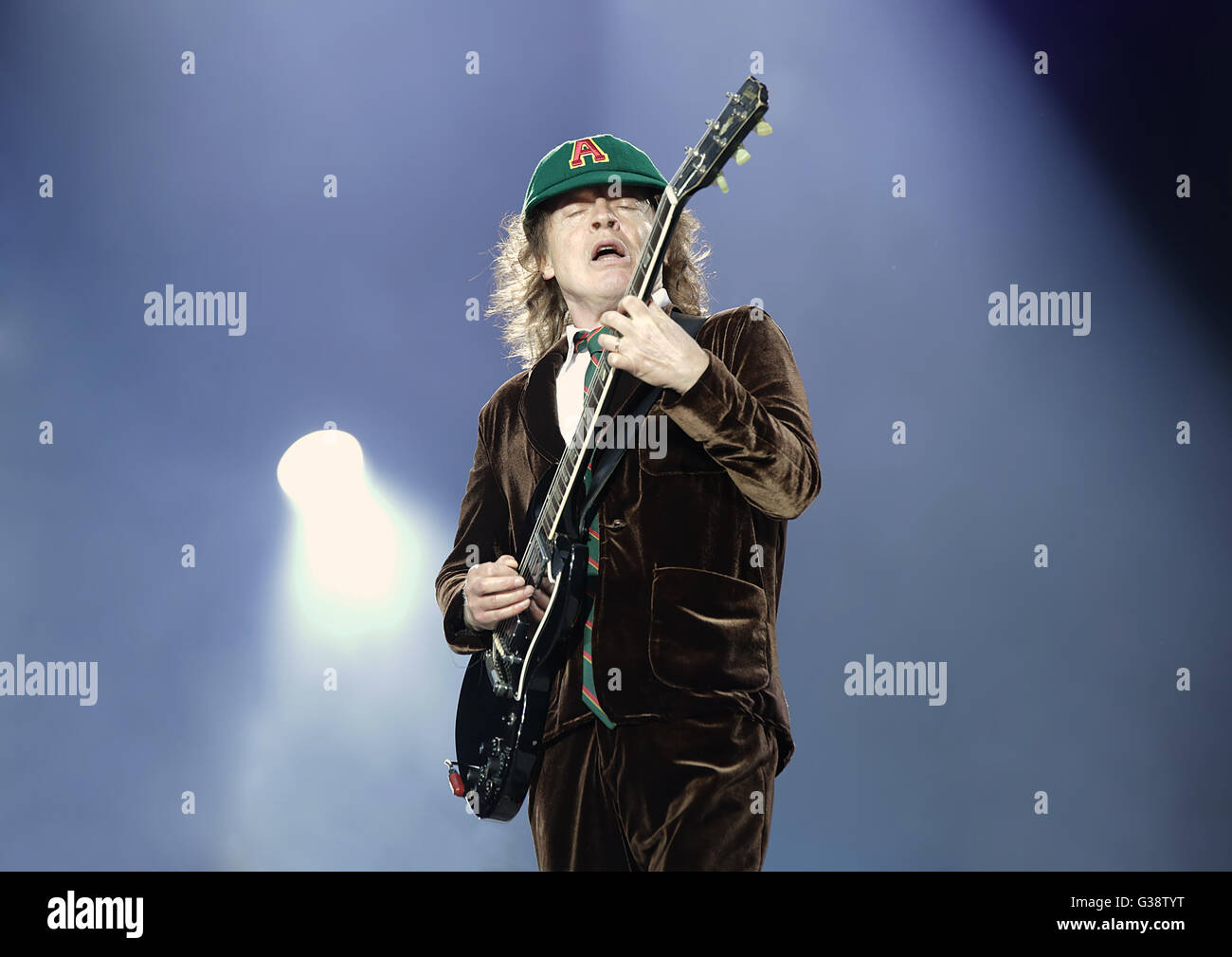 Manchester, UK. 9th June, 2016. AC/DC Performing on Their 'Rock Or Bust' Tour at Manchester Etihad Stadium Credit:  Ernie Pollard/Alamy Live News Stock Photo