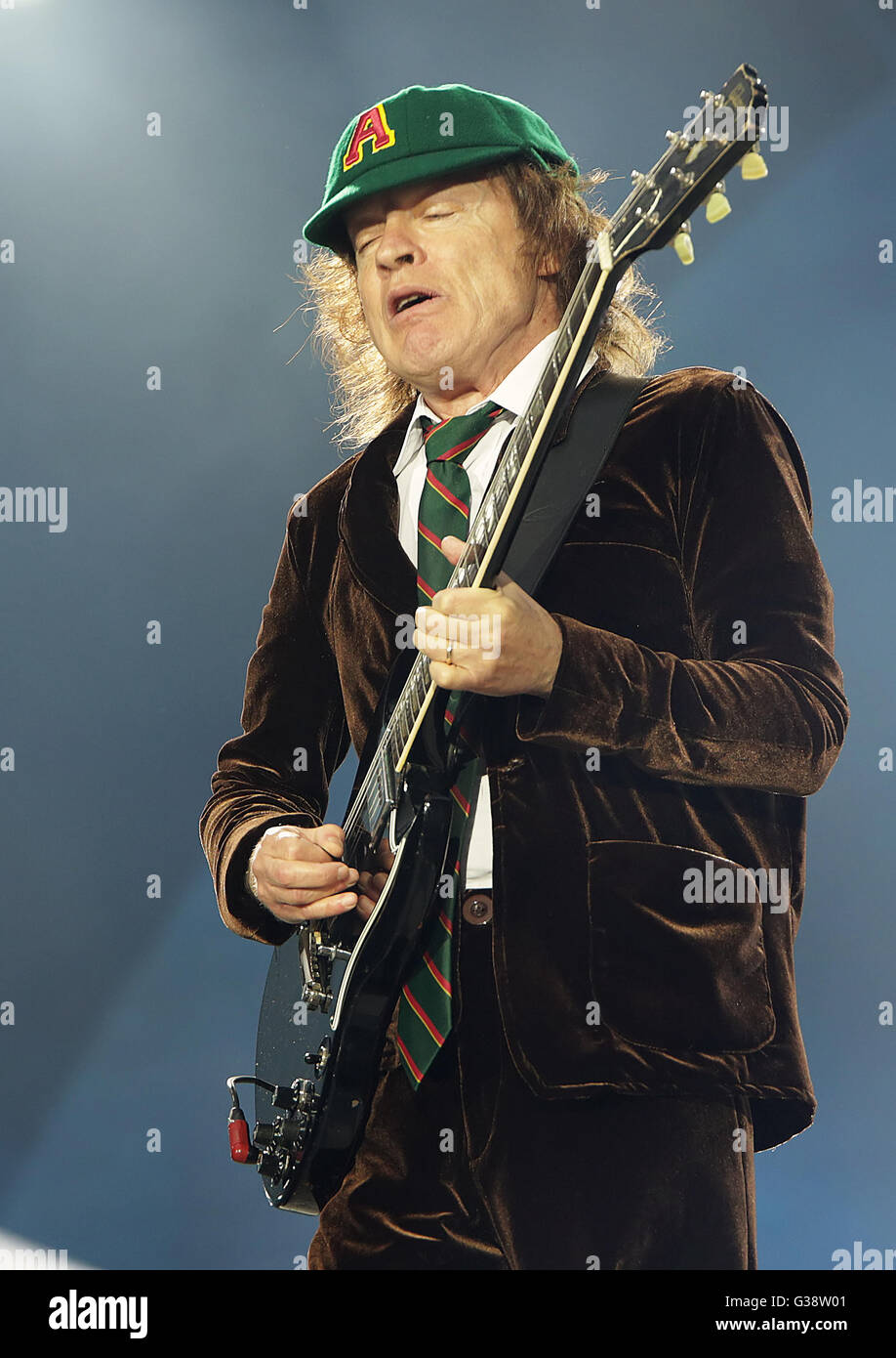 Manchester, UK. 9th June, 2016. AC/DC Performing on Their 'Rock Or Bust' Tour at Manchester Etihad Stadium Credit:  Ernie Pollard/Alamy Live News Stock Photo