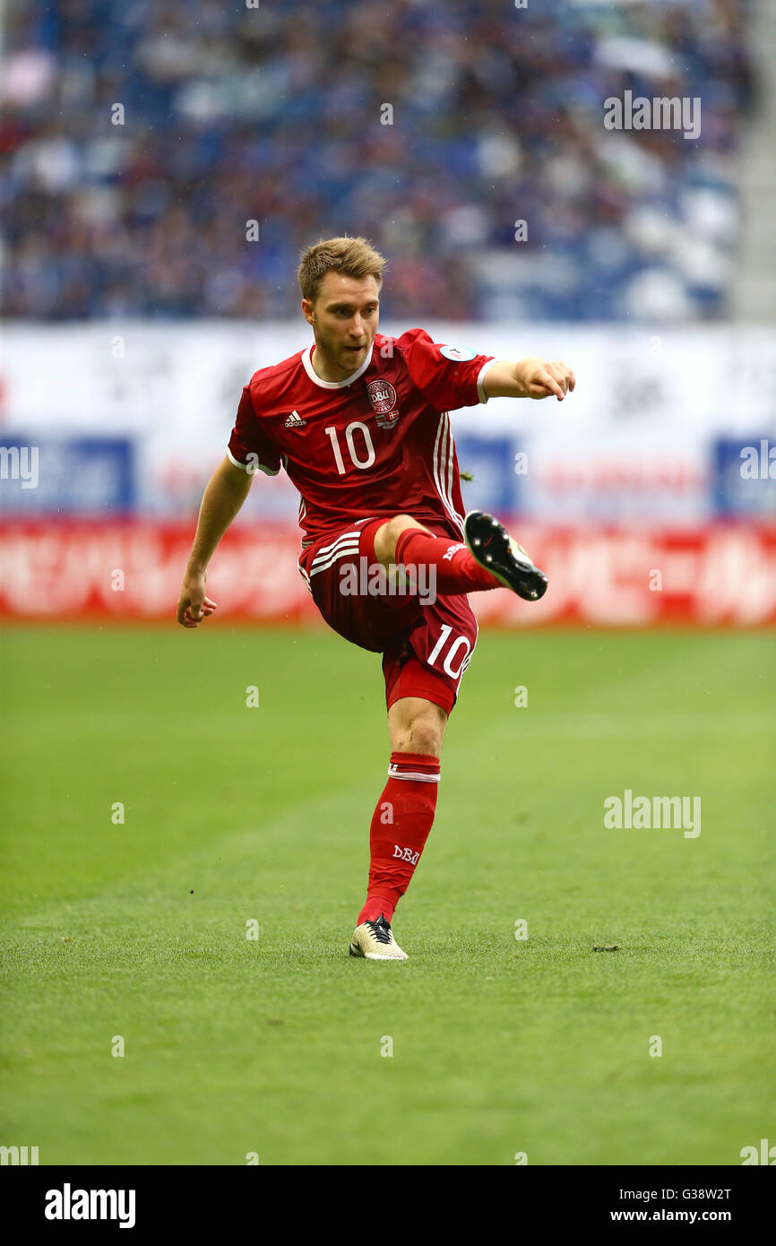 Osaka, Japan. 7th June, 2016. Christian Eriksen (DEN) Football