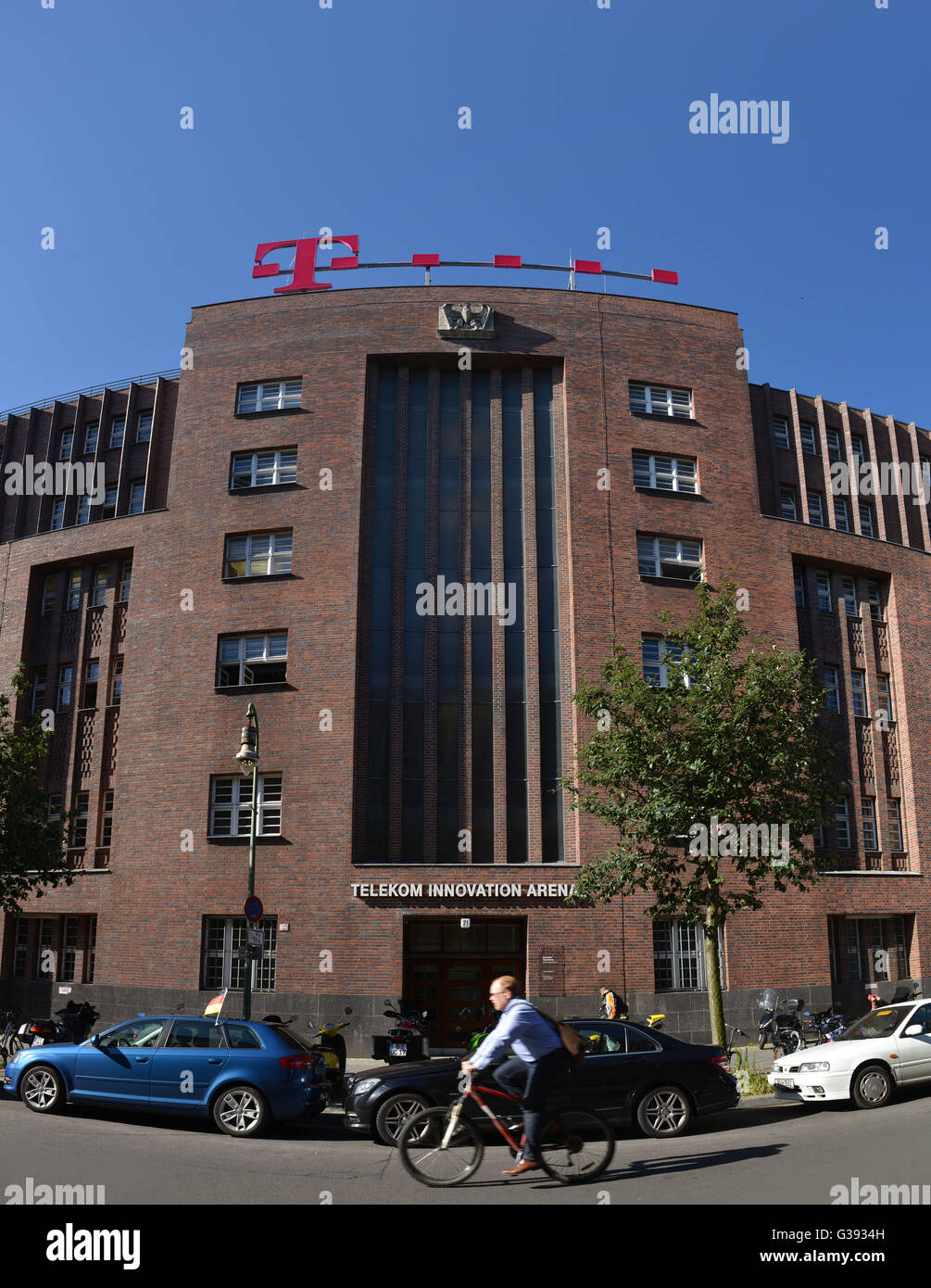 Deutsche Telekom, Winterfeldtstrasse, Schoeneberg, Berlin Stock ... Deutsche Telekom, Winterfeldtstrasse, Schoeneberg, Berlin Stock ...