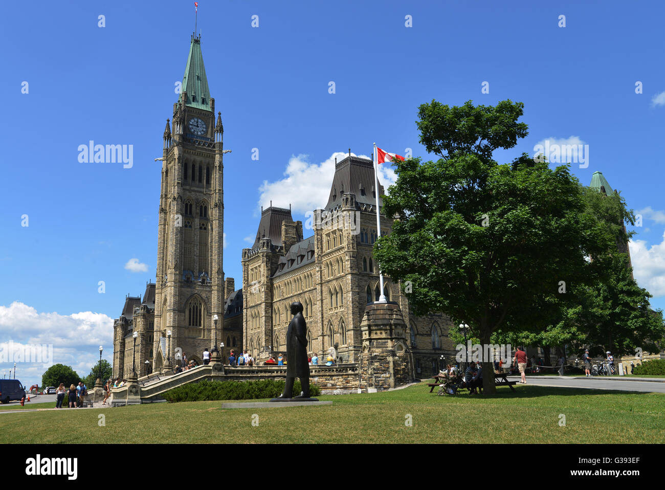 Parliament building, Ottawa, Ontario, Canada Stock Photo