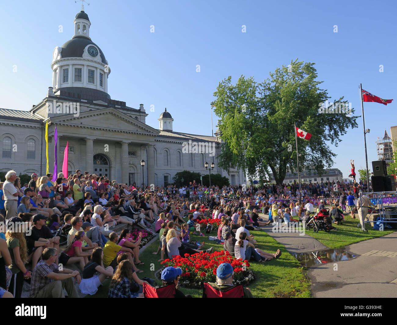City hall, Kingston, Ontario, Canada Stock Photo