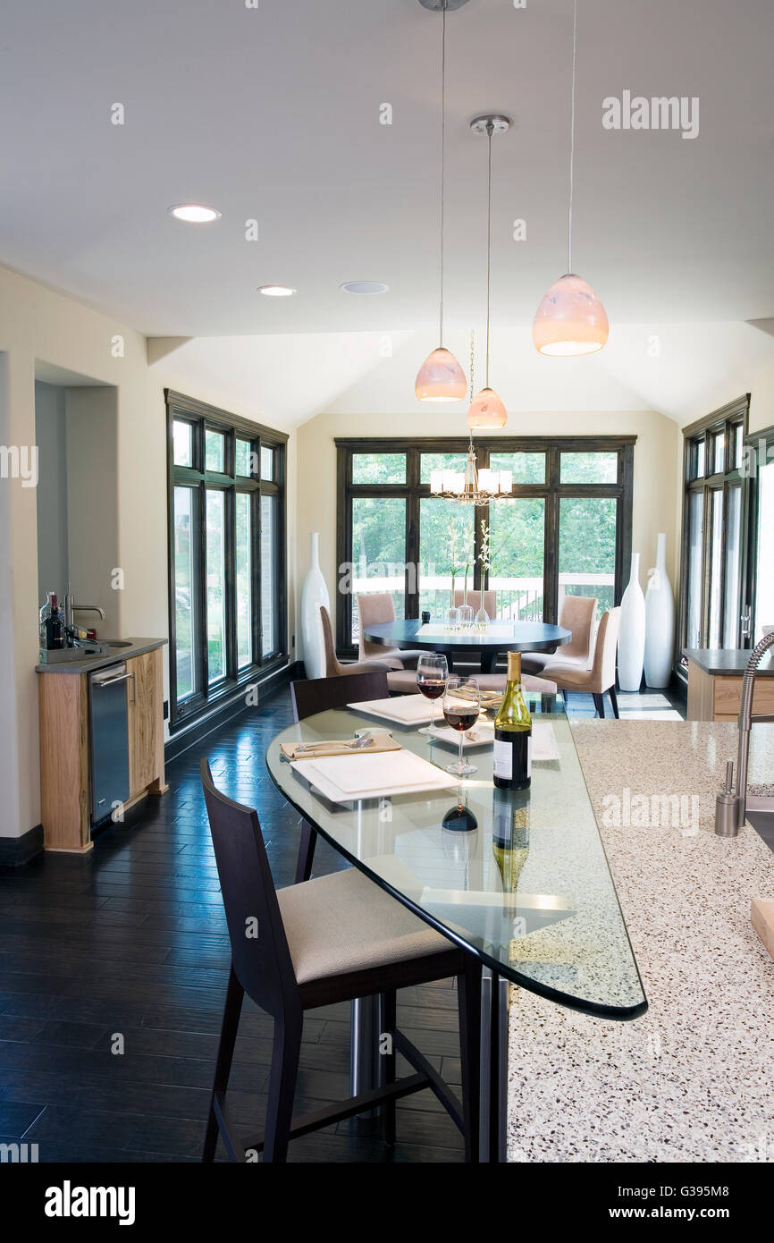 Private Home House Interior and Exterior with all Rooms Stock Photo Alamy