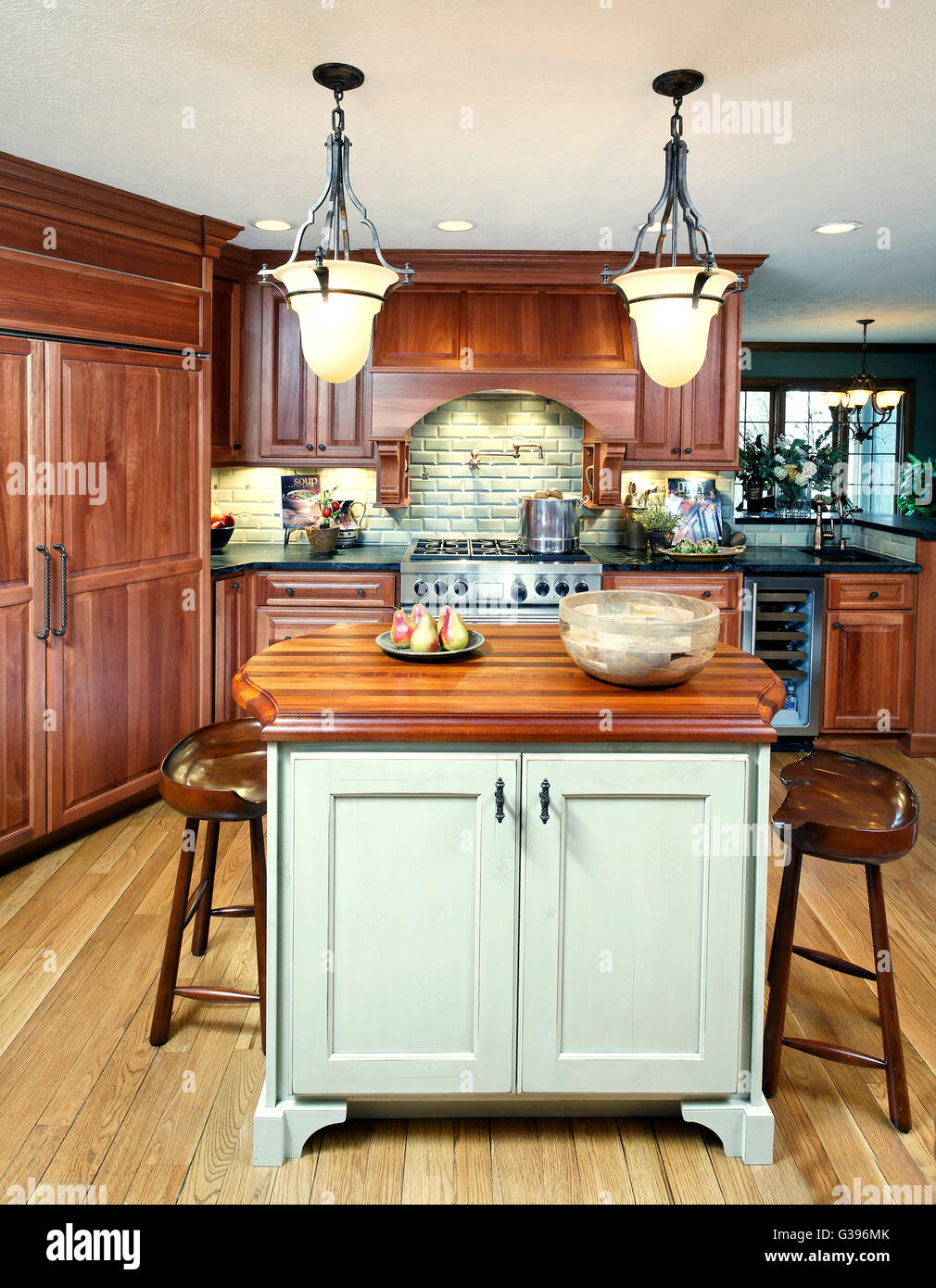 Private Home House Interior and Exterior with all Rooms Stock Photo Alamy