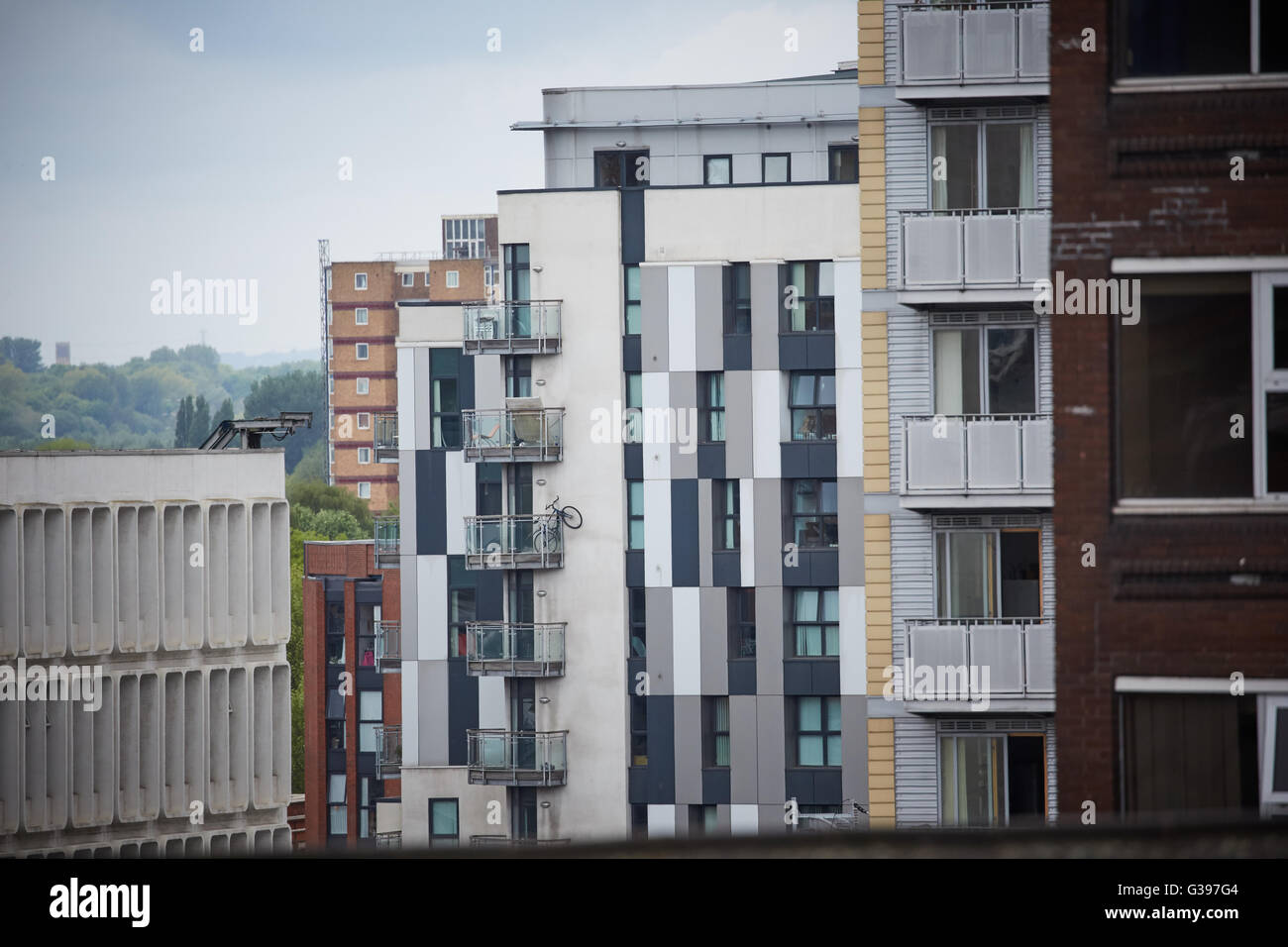Manchester apartment buildings with balconies Flats condos apartment