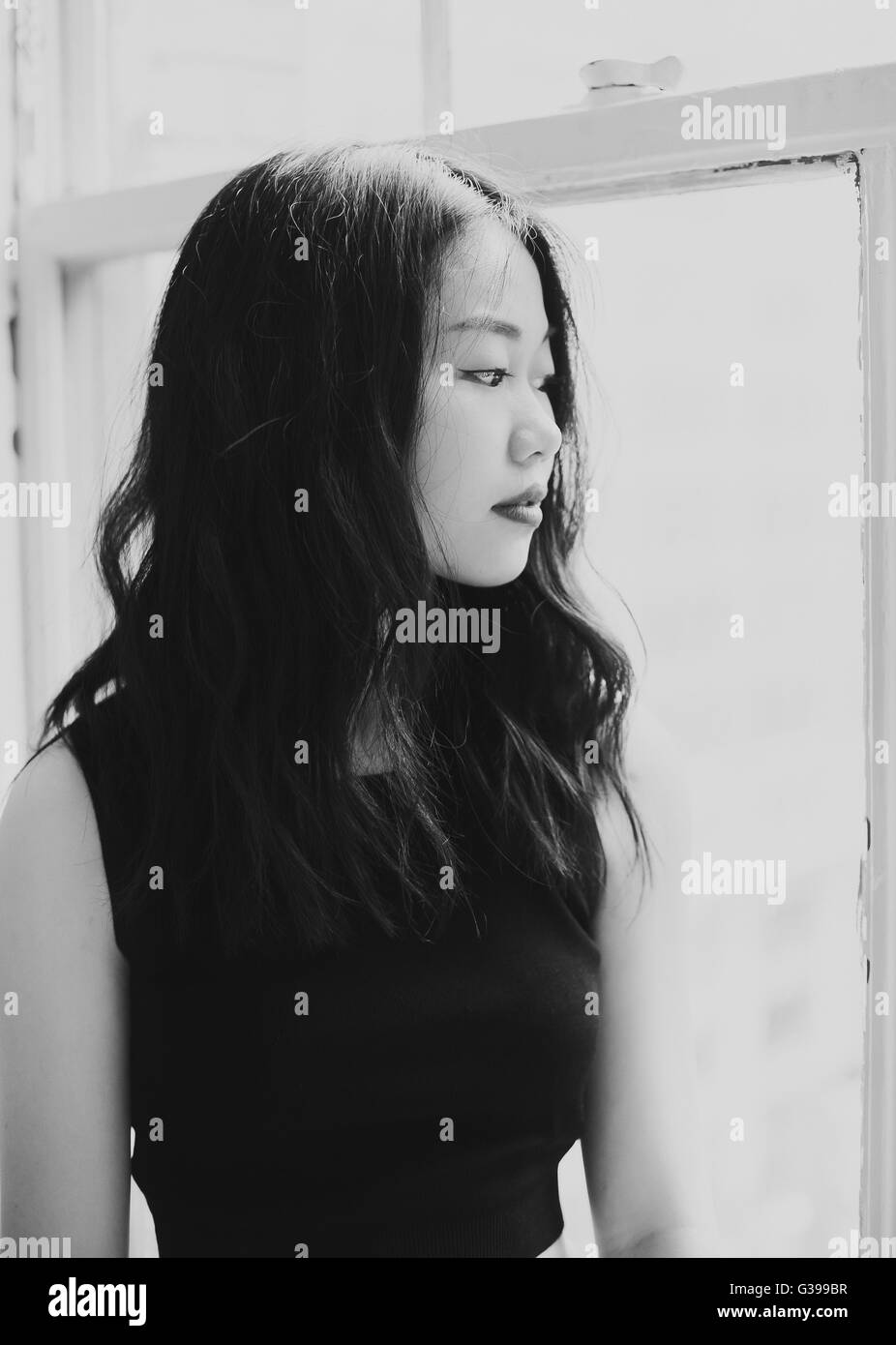 Moody teenager hi-res stock photography and images - Alamy