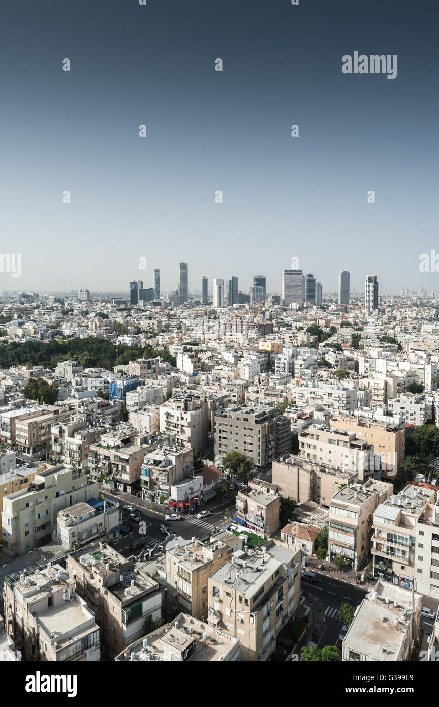 Israel, Tel Aviv, cityscape from above Stock Photo - Alamy