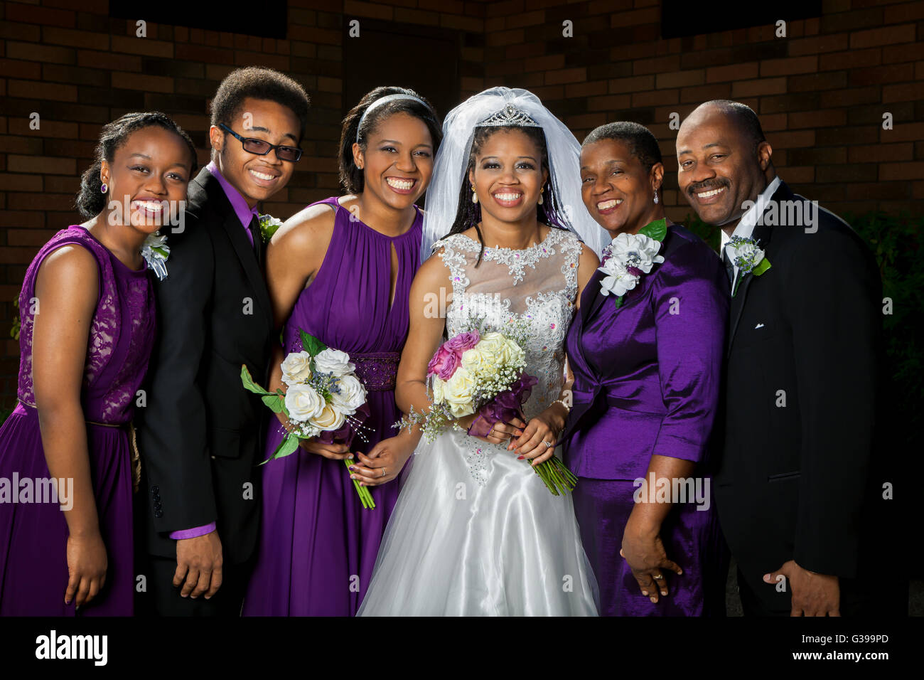 Portrait Of African American Sisters Stock Photos Portrait Of