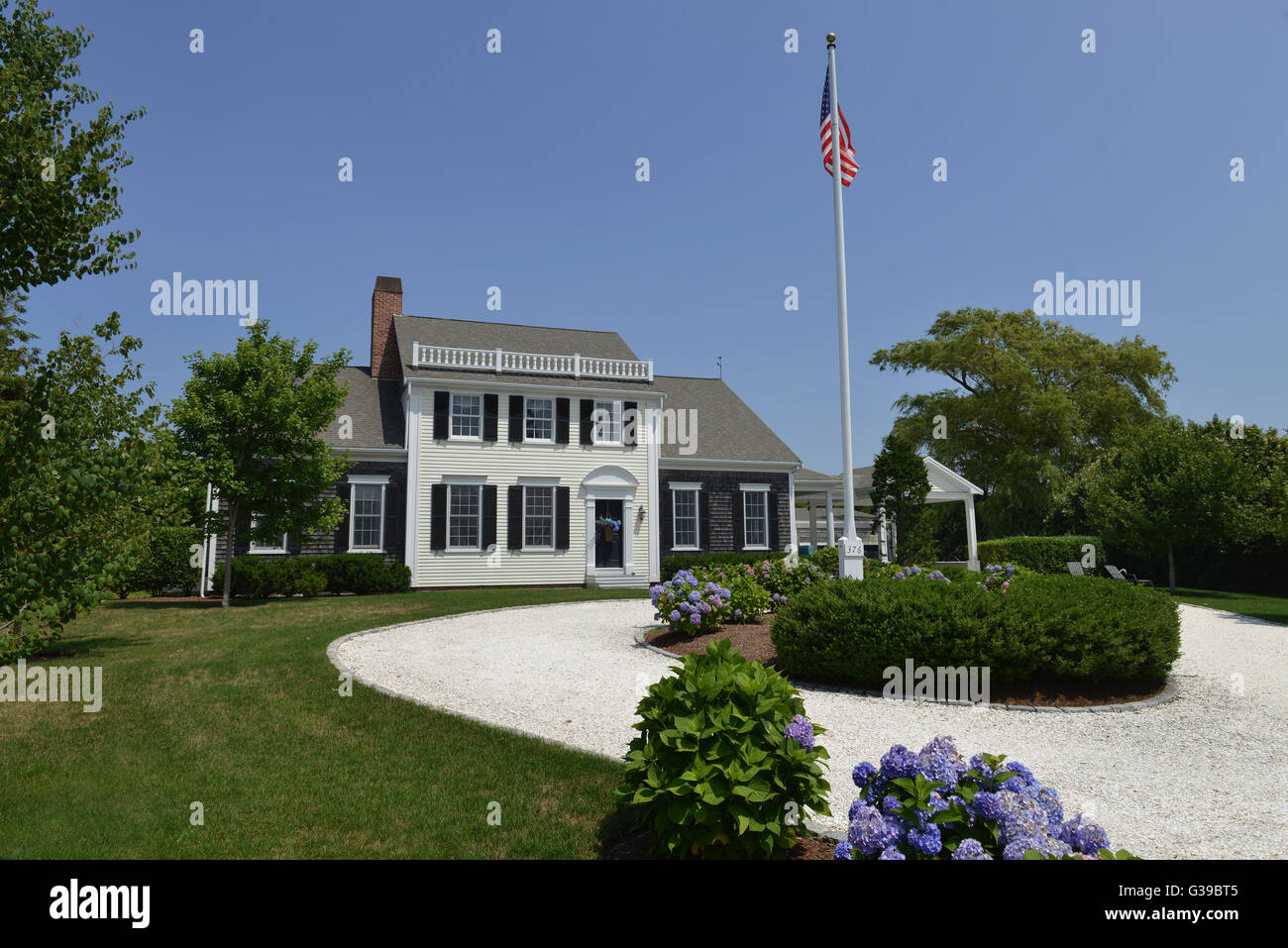 Captain's house, Main Street, Chatham, Cape Cod, Massachusetts, USA