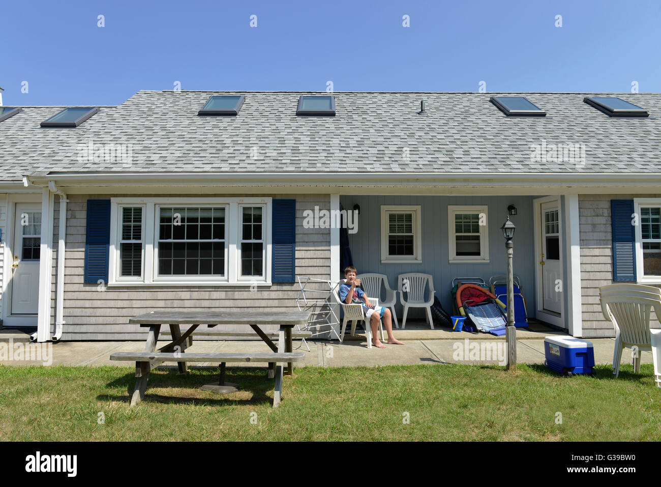 House, Dennis Port, Cape Cod, Massachusetts, USA Stock Photo Alamy