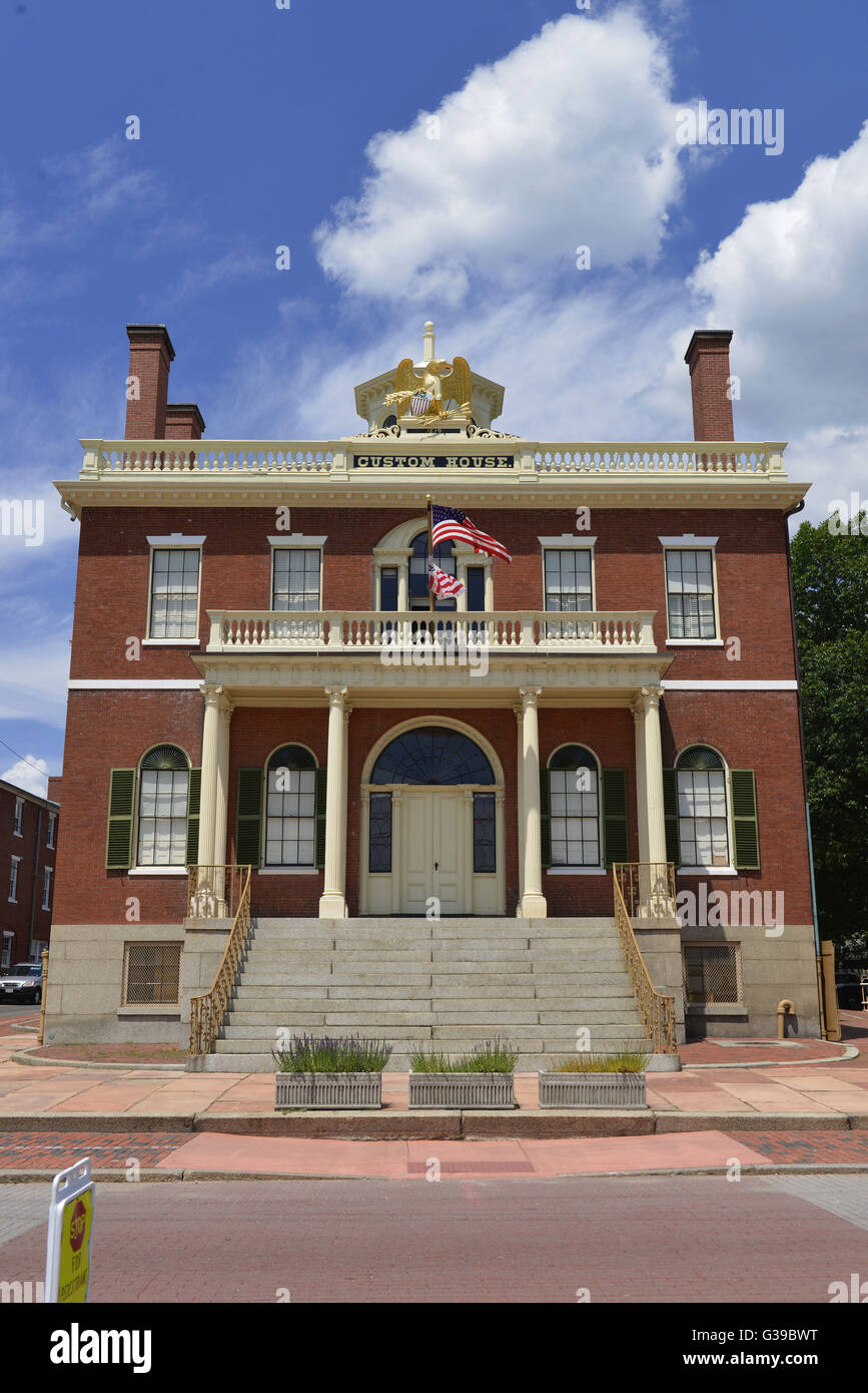 Custom House, Salem, Massachusetts, USA Stock Photo