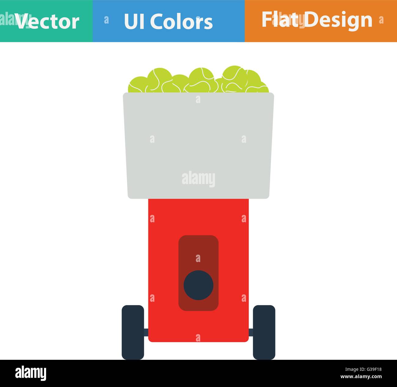 Tennis ball machine hi-res stock photography and images - Alamy