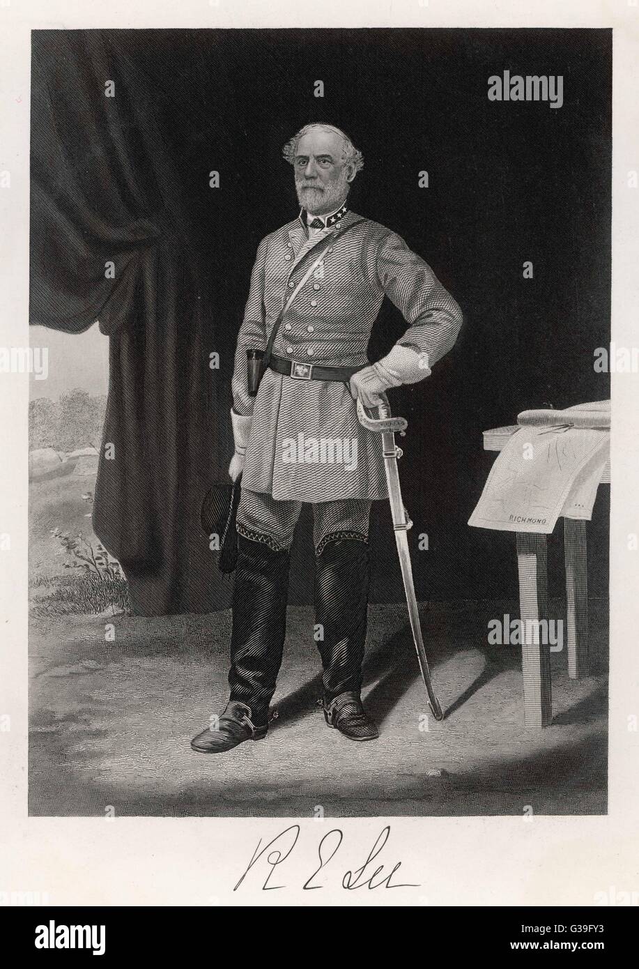 ROBERT E LEE Stock Photo Alamy