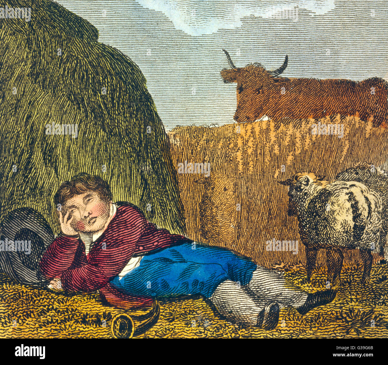 Little boy blue horn hires stock photography and images Alamy