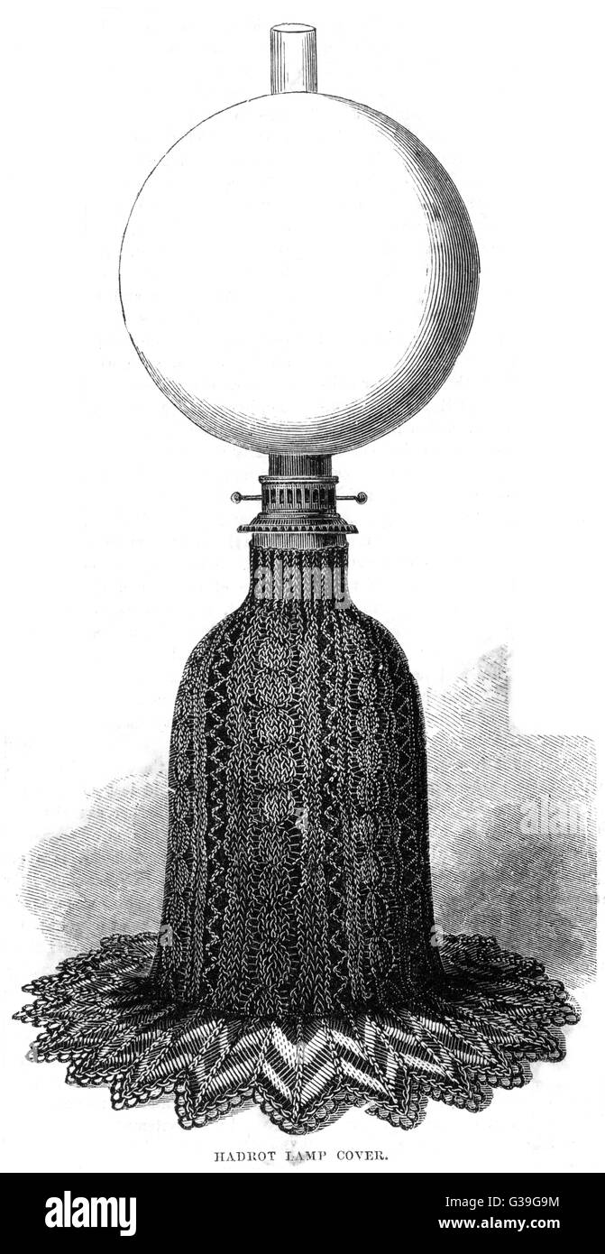 OIL LAMP WITH COVER/1860 Stock Photo Alamy
