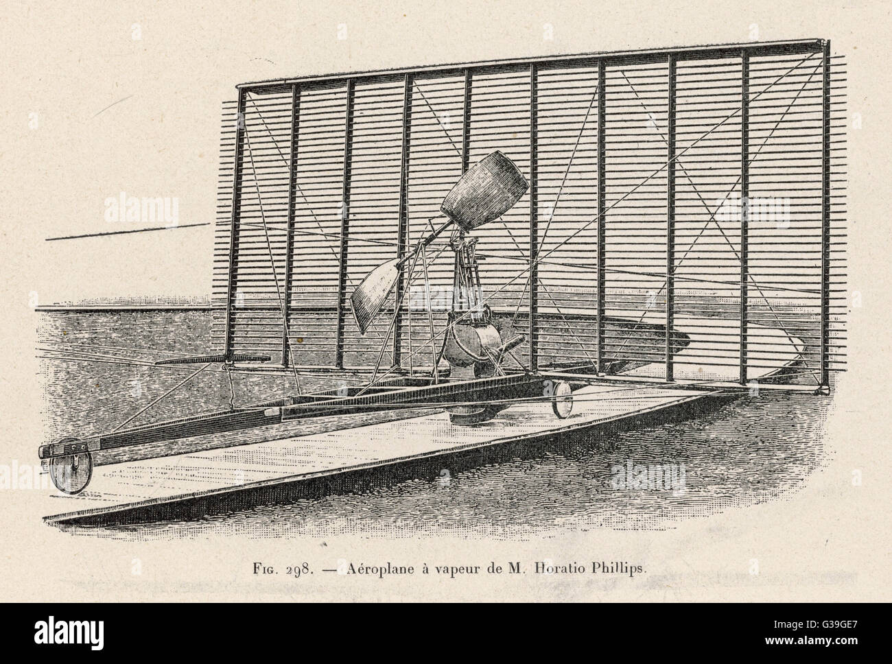 PHILLIPS's PROJECT The steampowered flying machine of Horatio Phillips