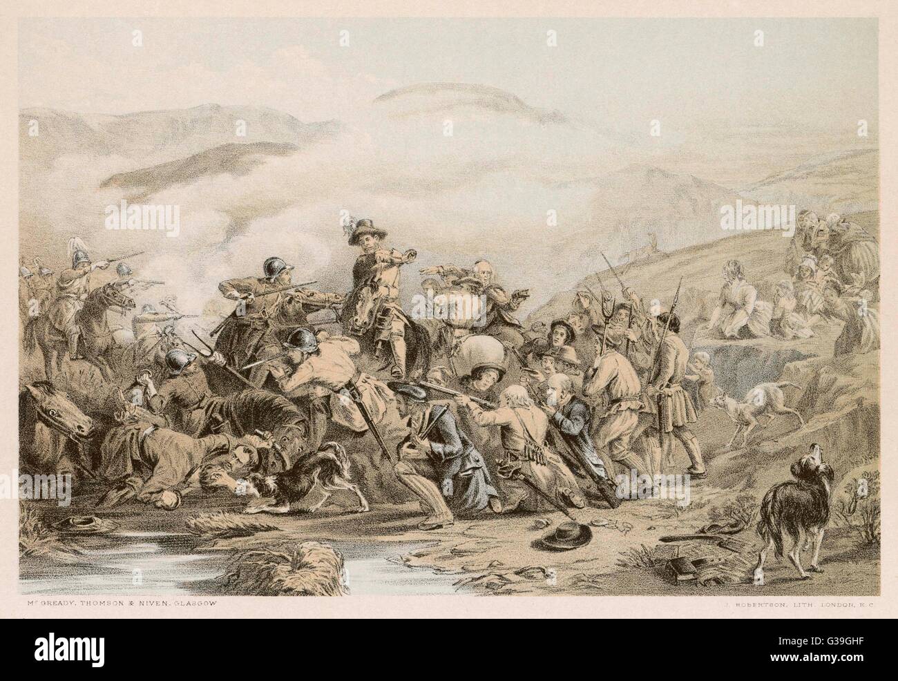 BATTLE OF DRUMCLOG Stock Photo Alamy