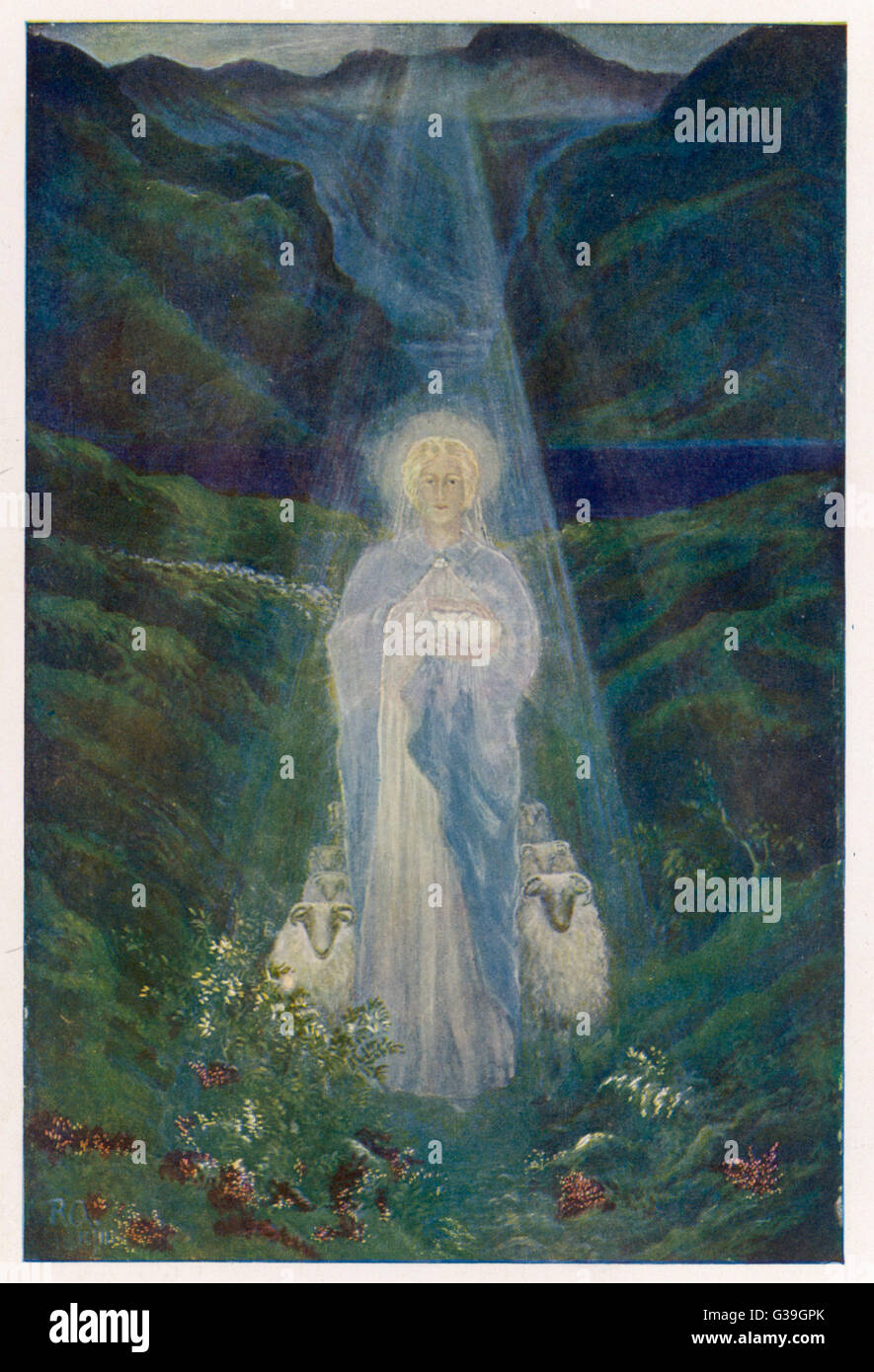 BIRTH OF NEW AGE Stock Photo Alamy