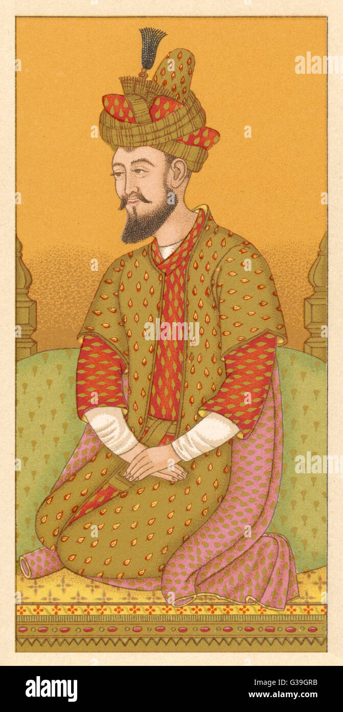 Humayan - Indian Emperor Stock Photo