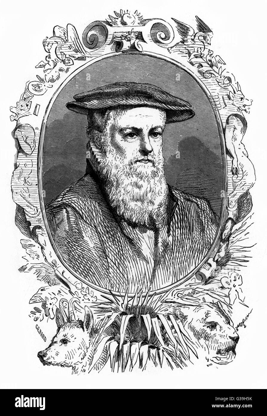 CONRAD GESNER The inventor of the lead pencil, was also a naturalist