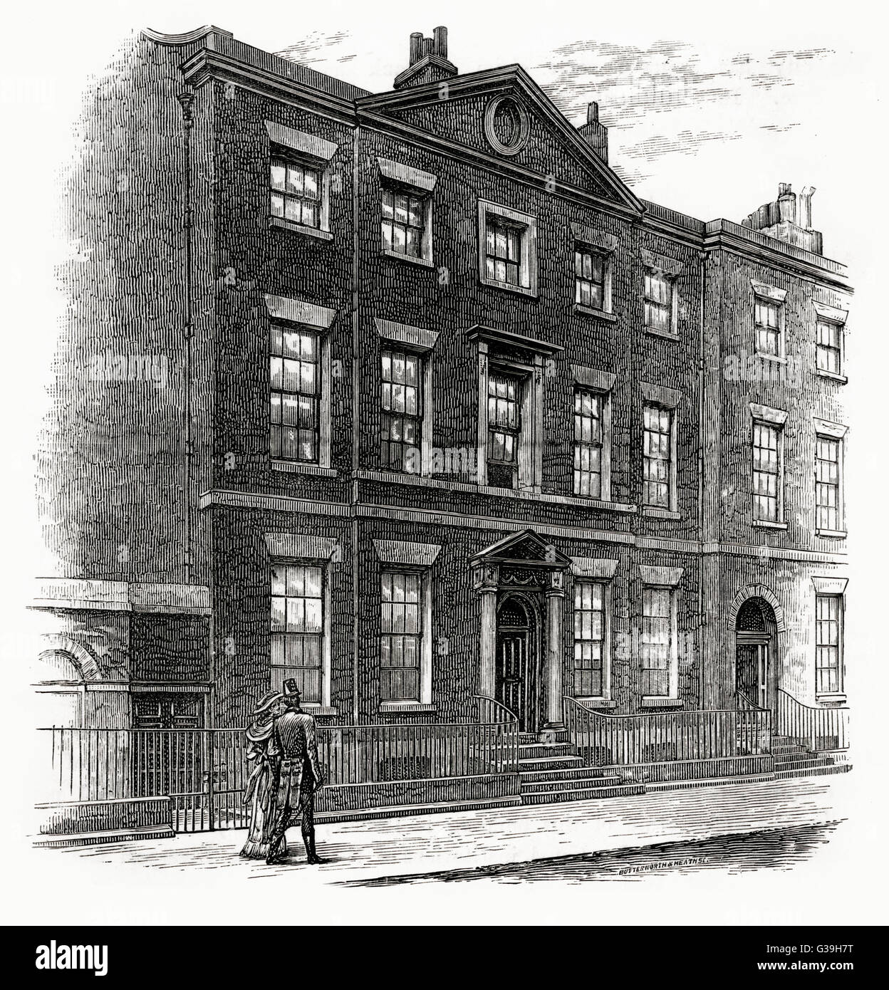 WILLIAM EWART GLADSTONE House in Rodney Street, Liverpool, where Stock