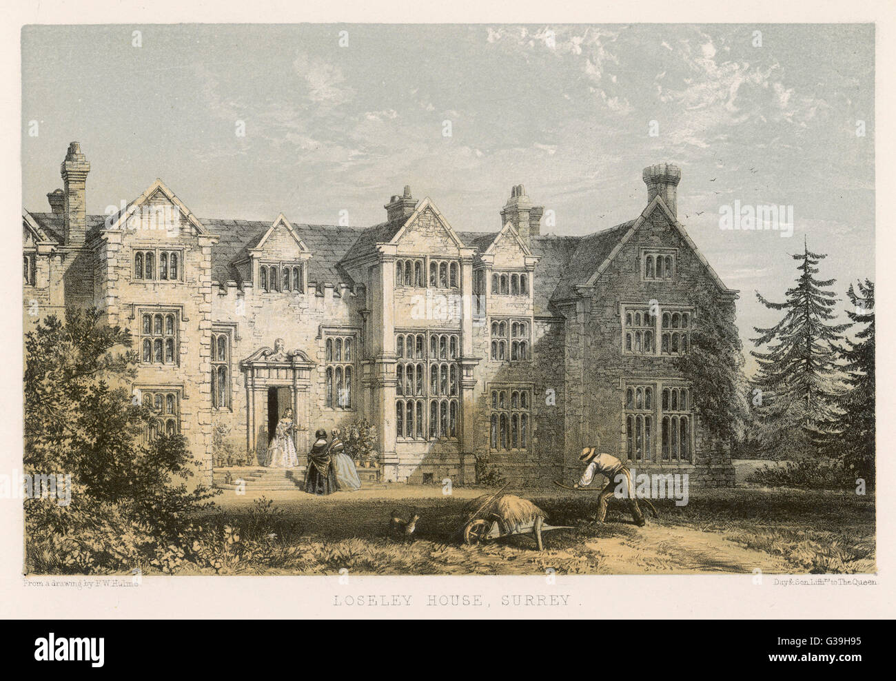 A fine tudor manor house hi-res stock photography and images - Alamy