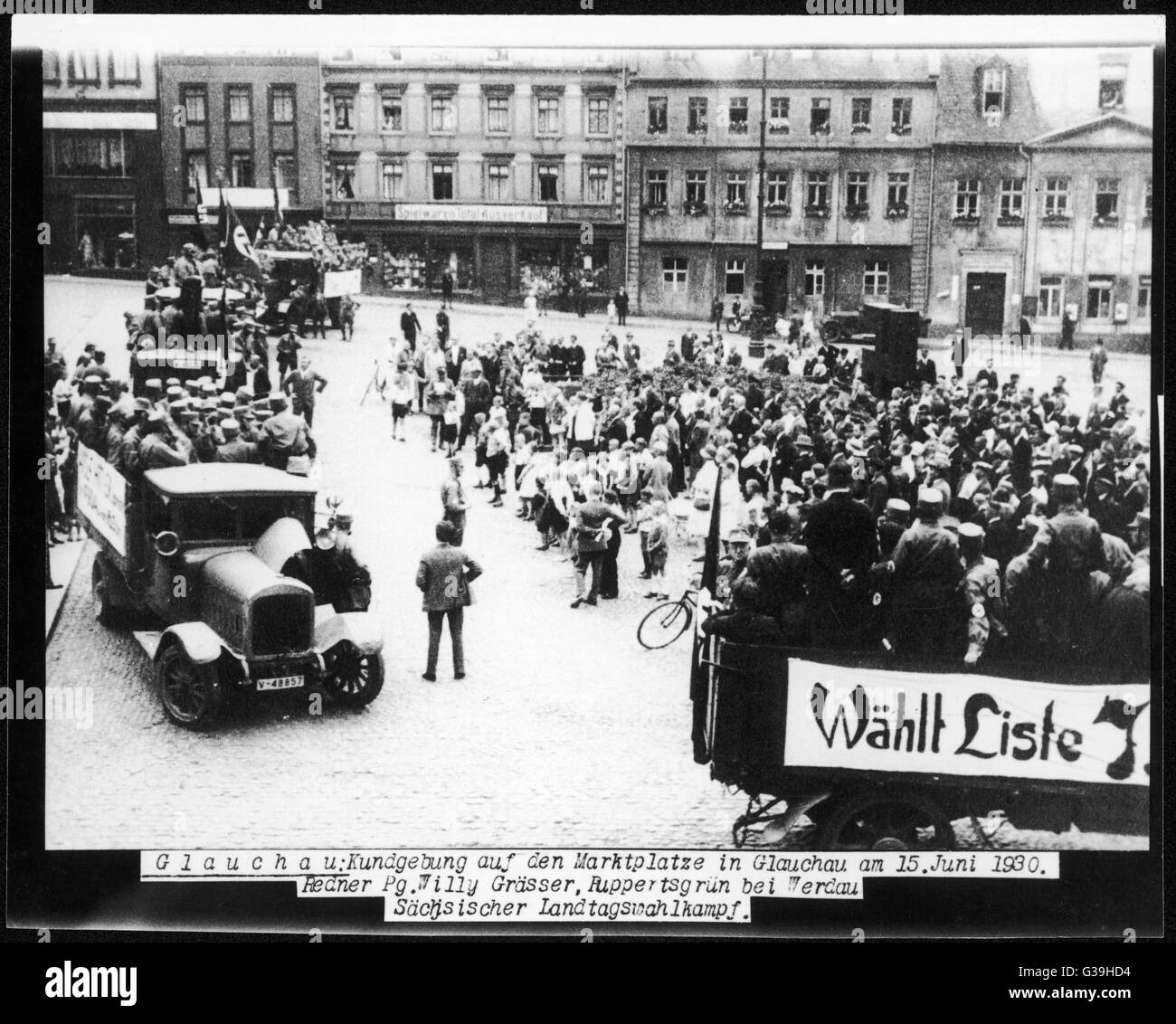 Nazi rally hi res stock photography and images alamy