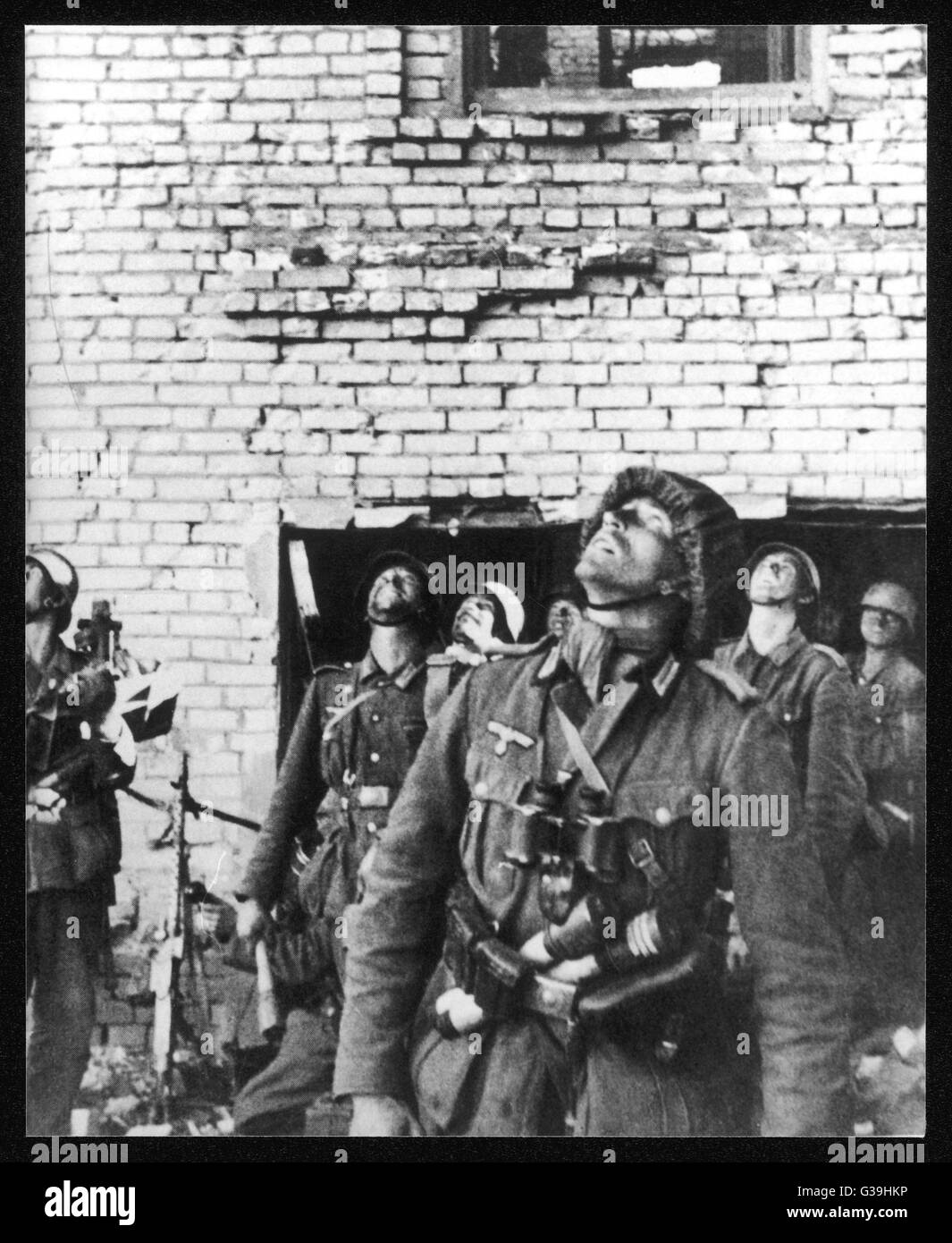 GERMANS AT STALINGRAD Stock Photo