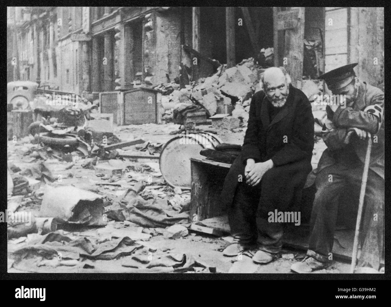 POST-WAR SCENE/BERLIN Stock Photo