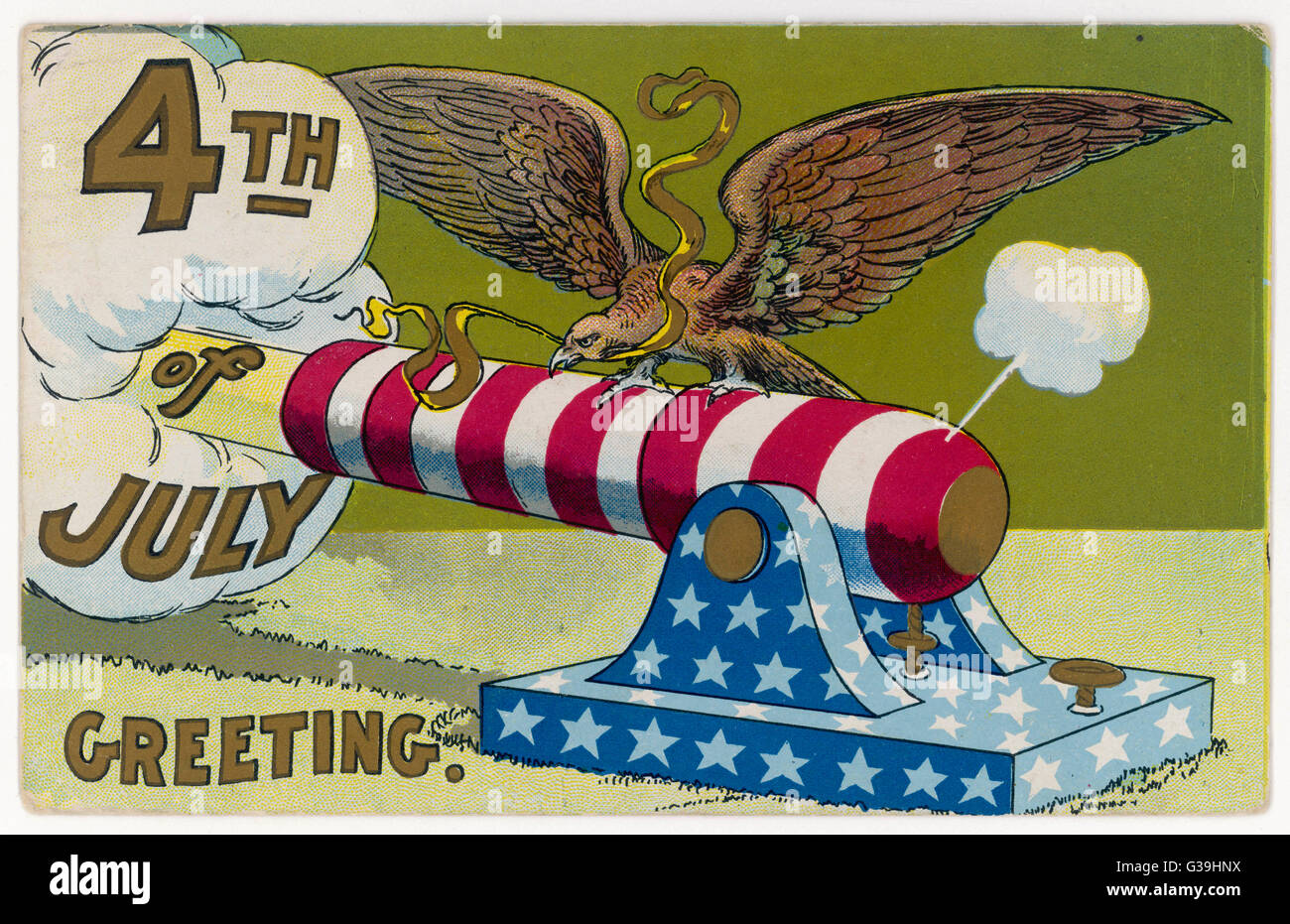 FOURTH OF JULY Stock Photo