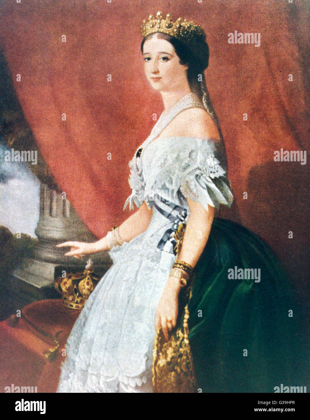 Disderi : Paris and London - Empress Eugenie, consort of Napoleon III,  c.1860. [ERP French vol.9].