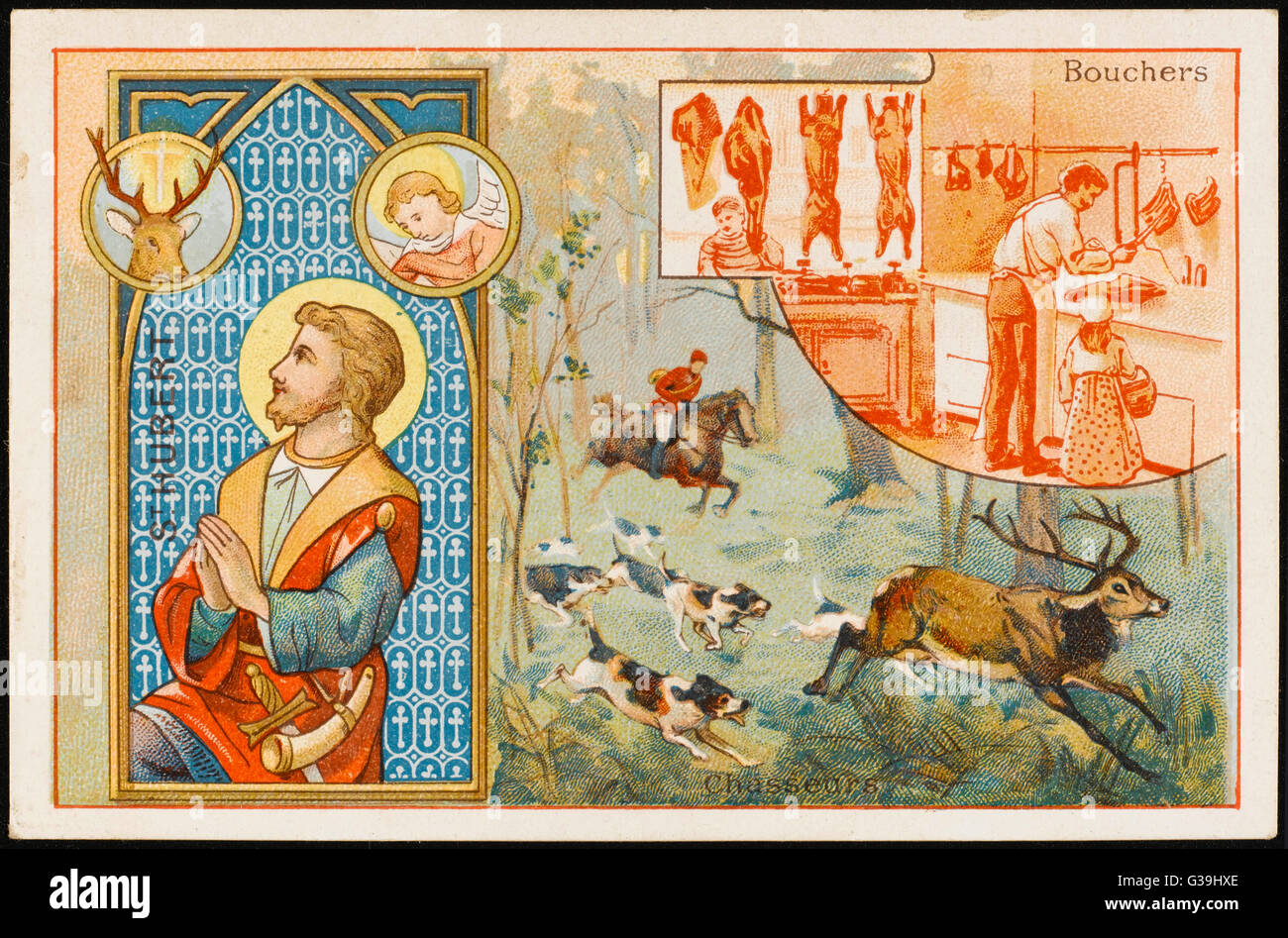 Patron saint of hunters hi-res stock photography and images - Alamy