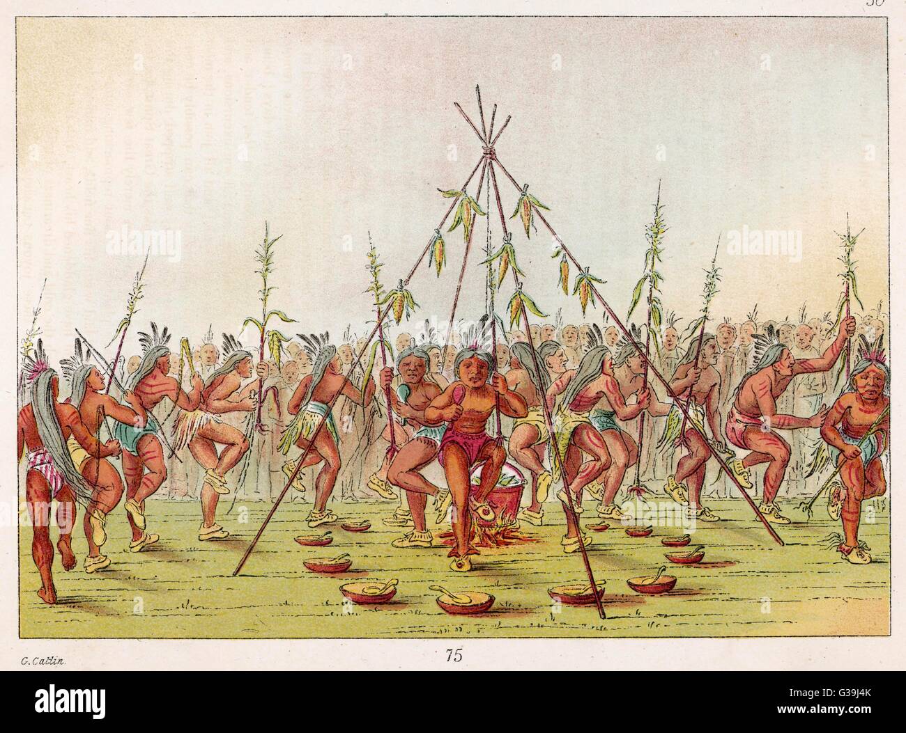 Dance - Regional - Native Am Stock Photo - Alamy