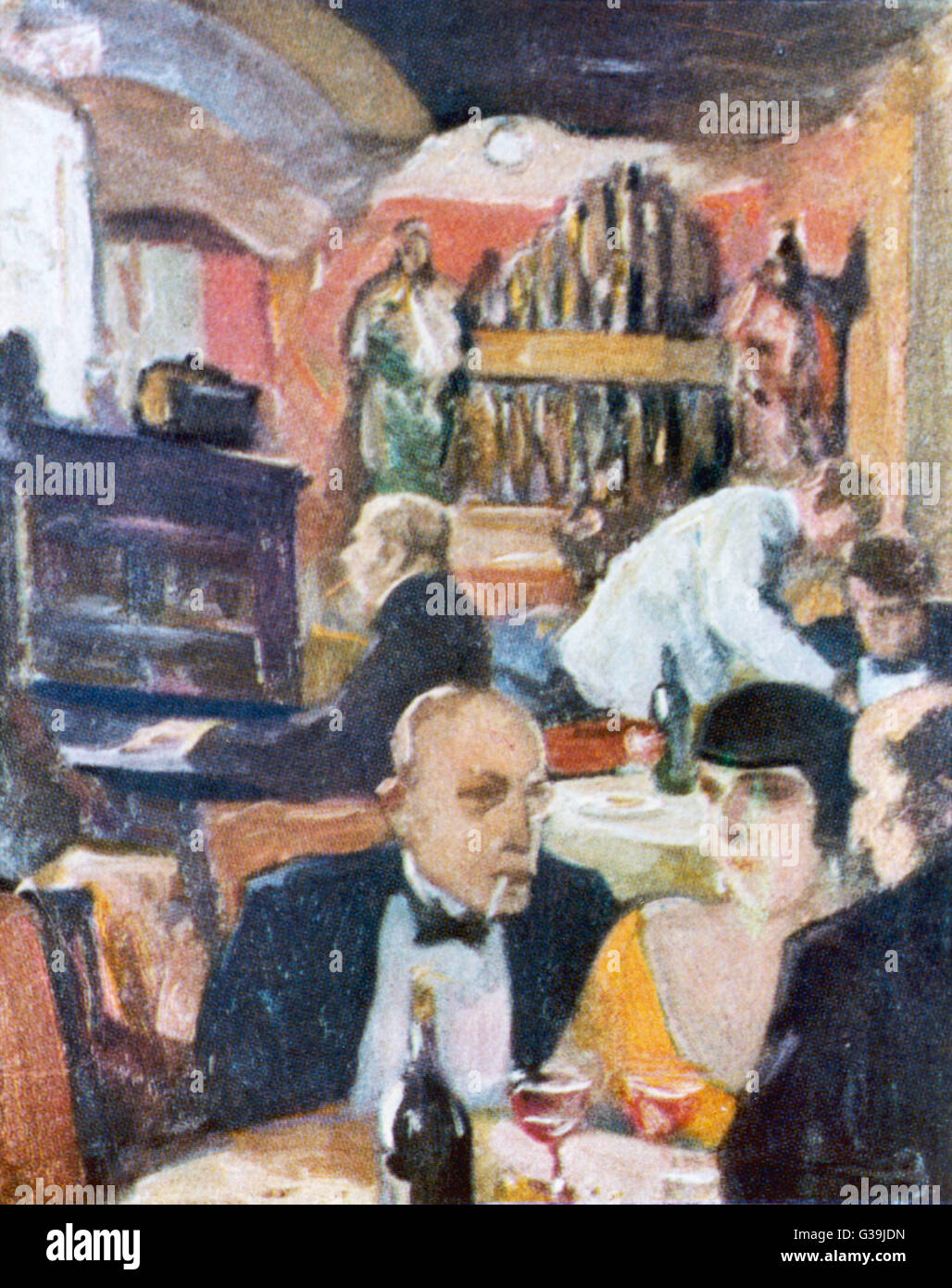 BERLIN RESTAURANT 1930 Stock Photo - Alamy