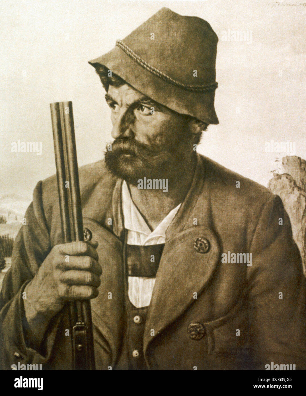 German Springman German countryman hi-res stock photography and images - Alamy