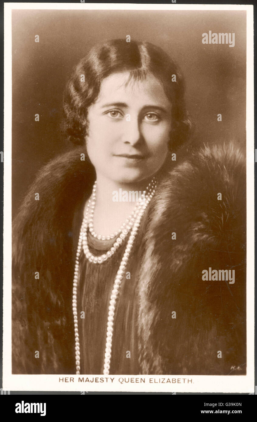 ELIZABETH, WIFE OF GEORGE VI          Date: 1900 - 2002 Stock Photo