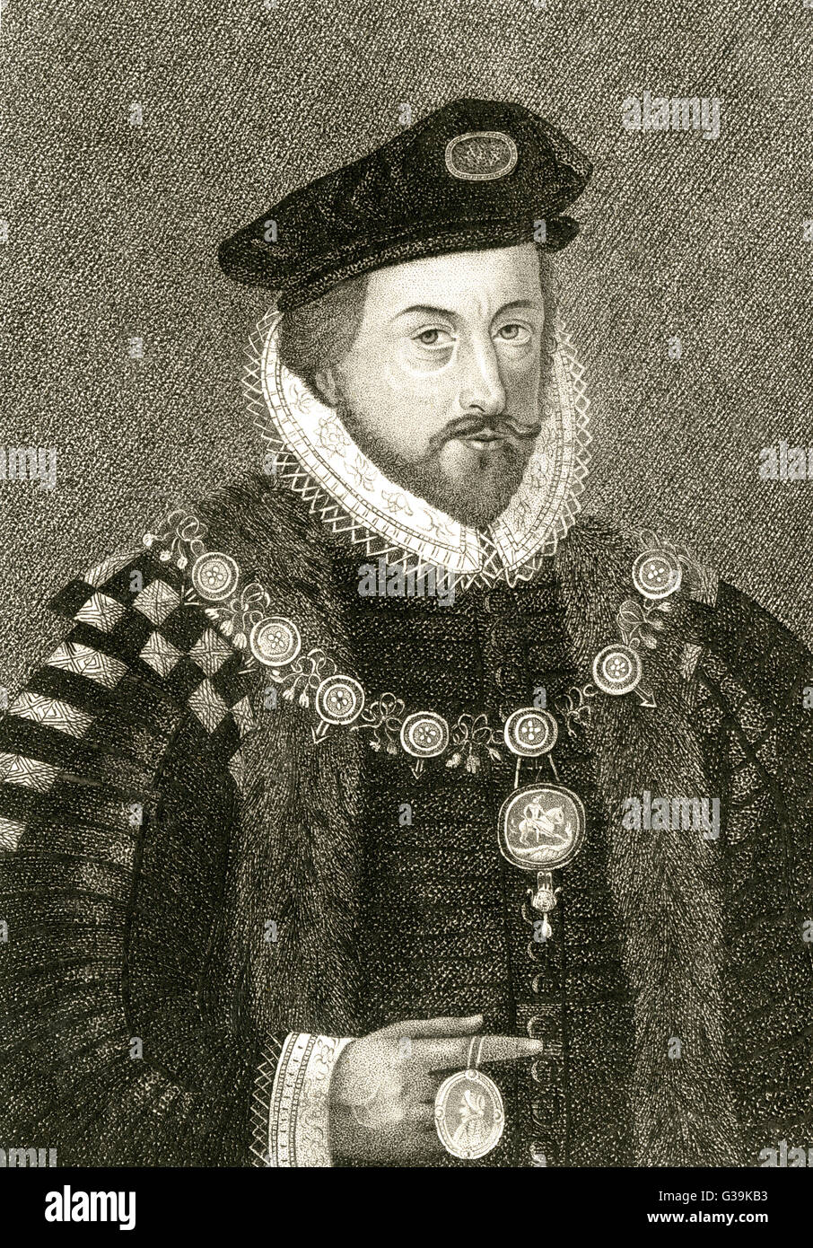 SIR CHRISTOPHER HATTON Stock Photo Alamy