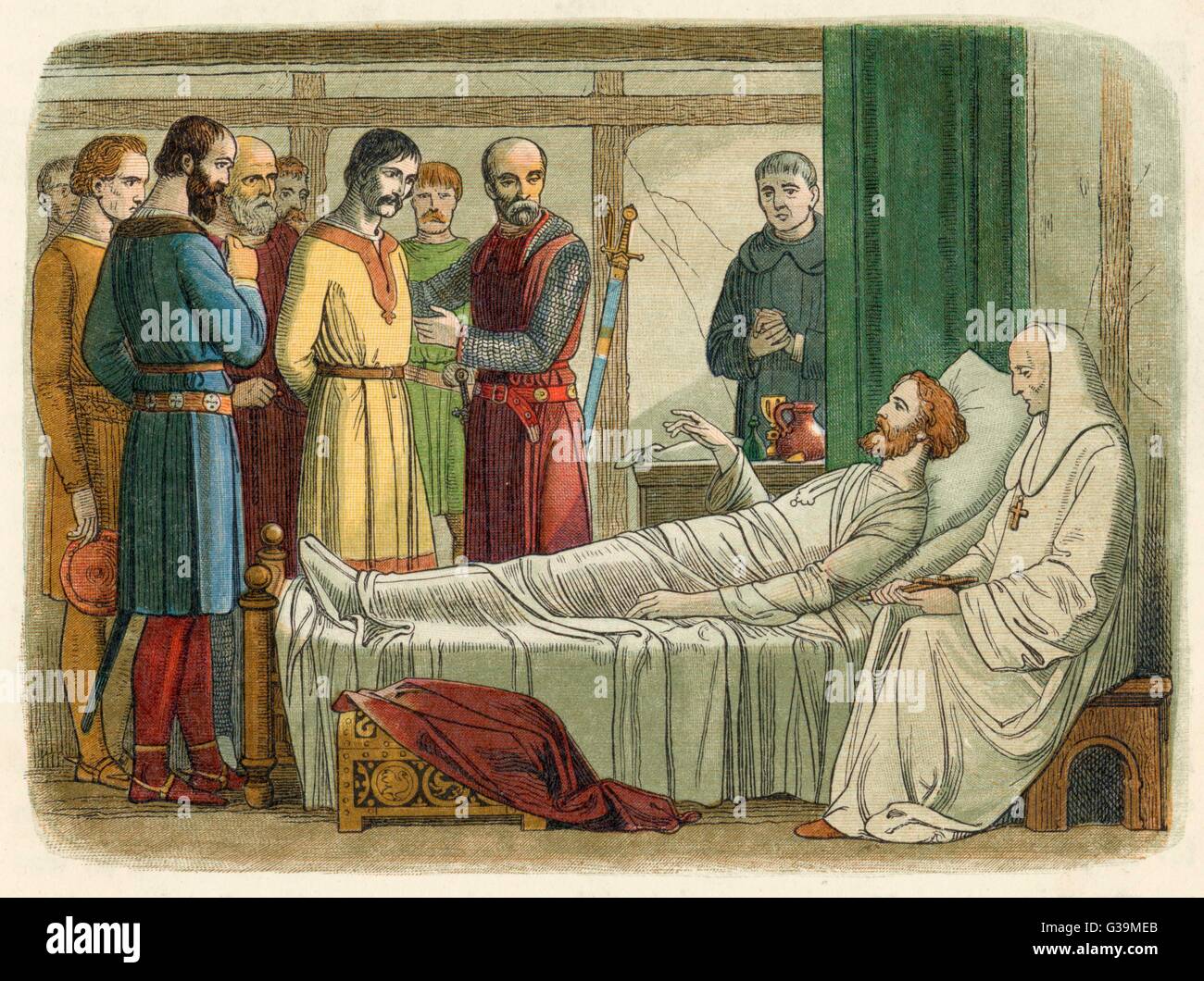 King On Deathbed High Resolution Stock Photography and Images Alamy