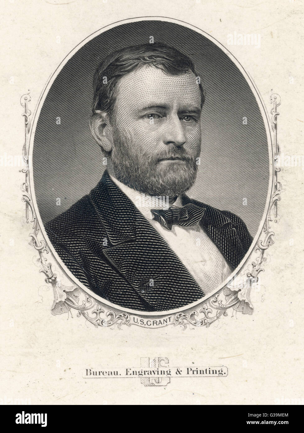 ULYSSES S GRANT/BUREAU Stock Photo Alamy