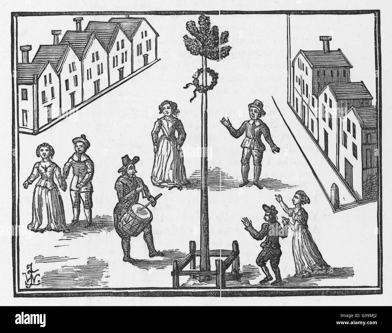 Maypole set up hires stock photography and images Alamy